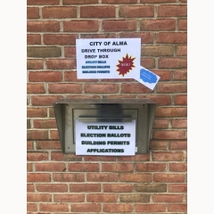 City of Alma, Home Page, City of Alma Drop Box Locations