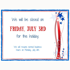 City of Alma, Alma Transit, ATC Closed July 3rd 